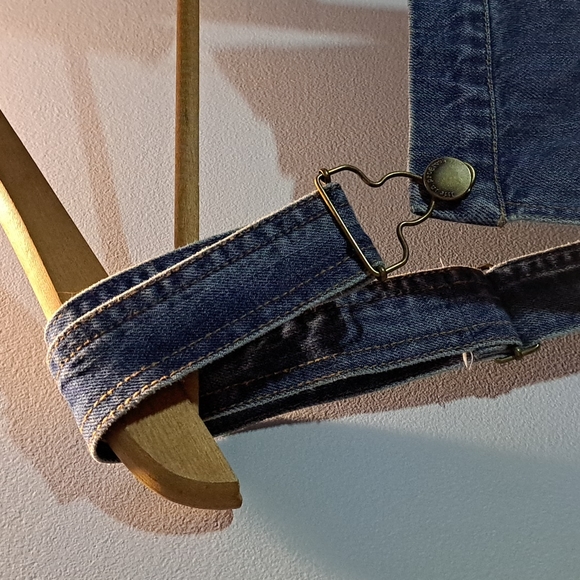 Life in Progress Distressed Denim Overalls - Picture 5 of 8